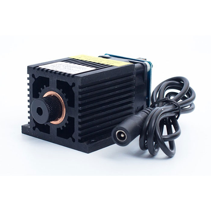 445nm 5500mW Dot Focus Adjustable Laser Module TTL High Power Blue Laser - Click Image to Close